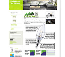 website led luscia